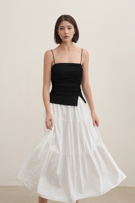 Kiko Padded Slit Top