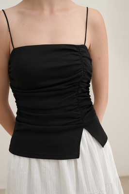 Kiko Padded Slit Top