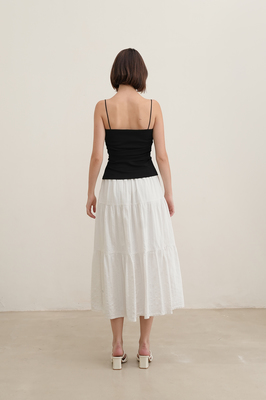 Kiko Padded Slit Top