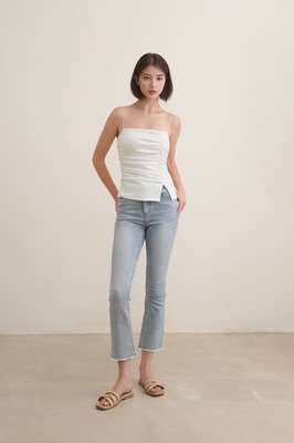 Kiko Padded Slit Top
