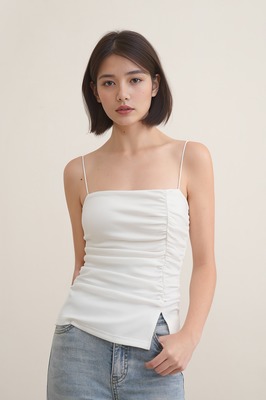 Kiko Padded Slit Top
