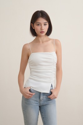 Kiko Padded Slit Top