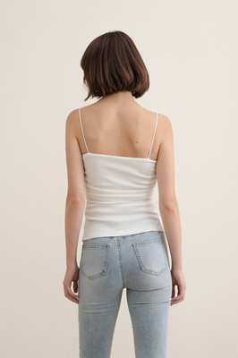 Kiko Padded Slit Top