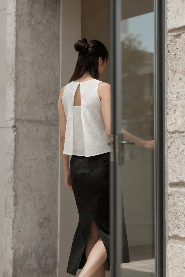 Fallon Open Back Top