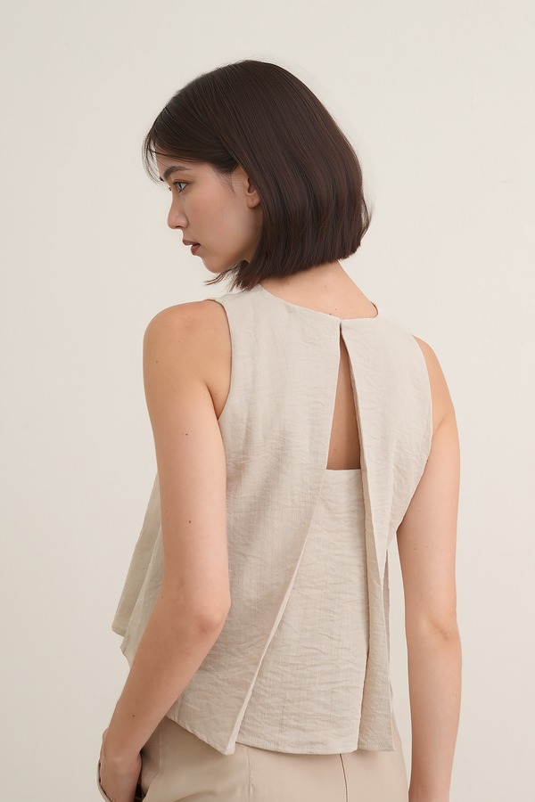 Fallon Open Back Top