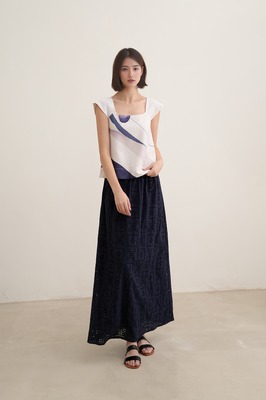 Blueprint Sleeve Top