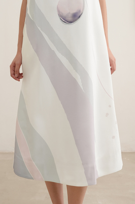 Blueprint Boat Neck Midi Dress