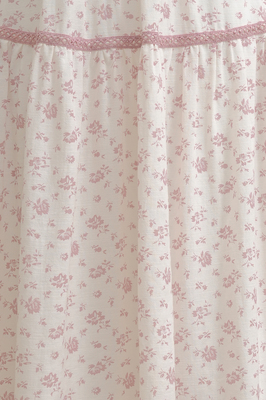 Petale Padded Floral Midi Dress