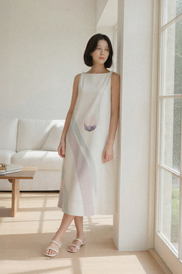 Blueprint Boat Neck Midi Dress