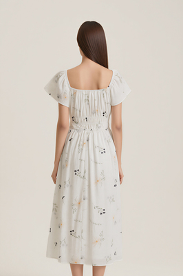 Poem Flutter Midi Dress