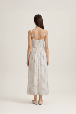 Chateau Padded Corset Maxi Dress