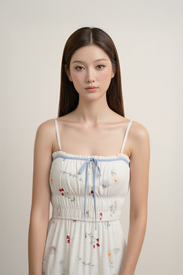 Poem Padded Midaxi Dress