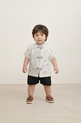 BOYS Poem Mandarin Shirt