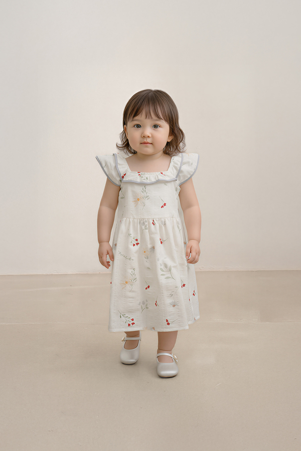 KIDS Poem Ruffle Dress