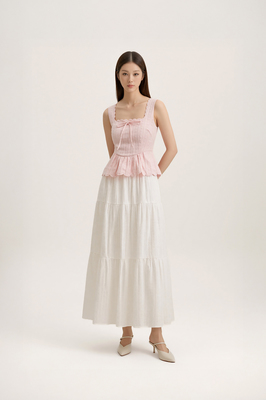 Fayelle Textured Scallop Top