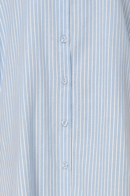 Nanda Striped Midi Shirt Dress