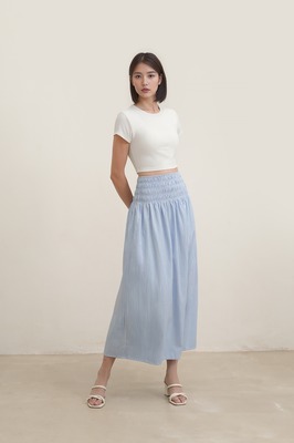 Nanda Stripe Maxi Skirt