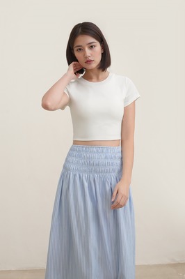 Nanda Stripe Maxi Skirt