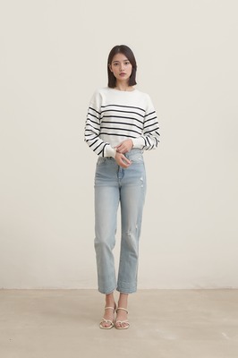 Ola Striped Pullover