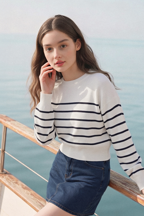 Ola Striped Pullover