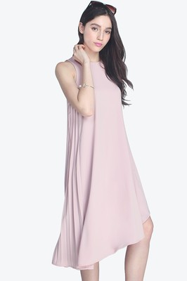 Avenue Pleated Midi