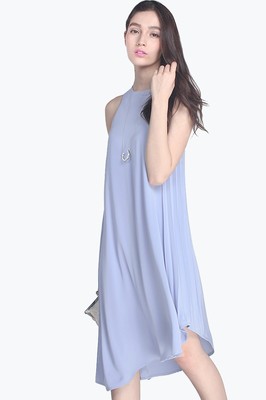 Avenue Pleated Midi