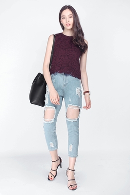 Hayley Lace Top