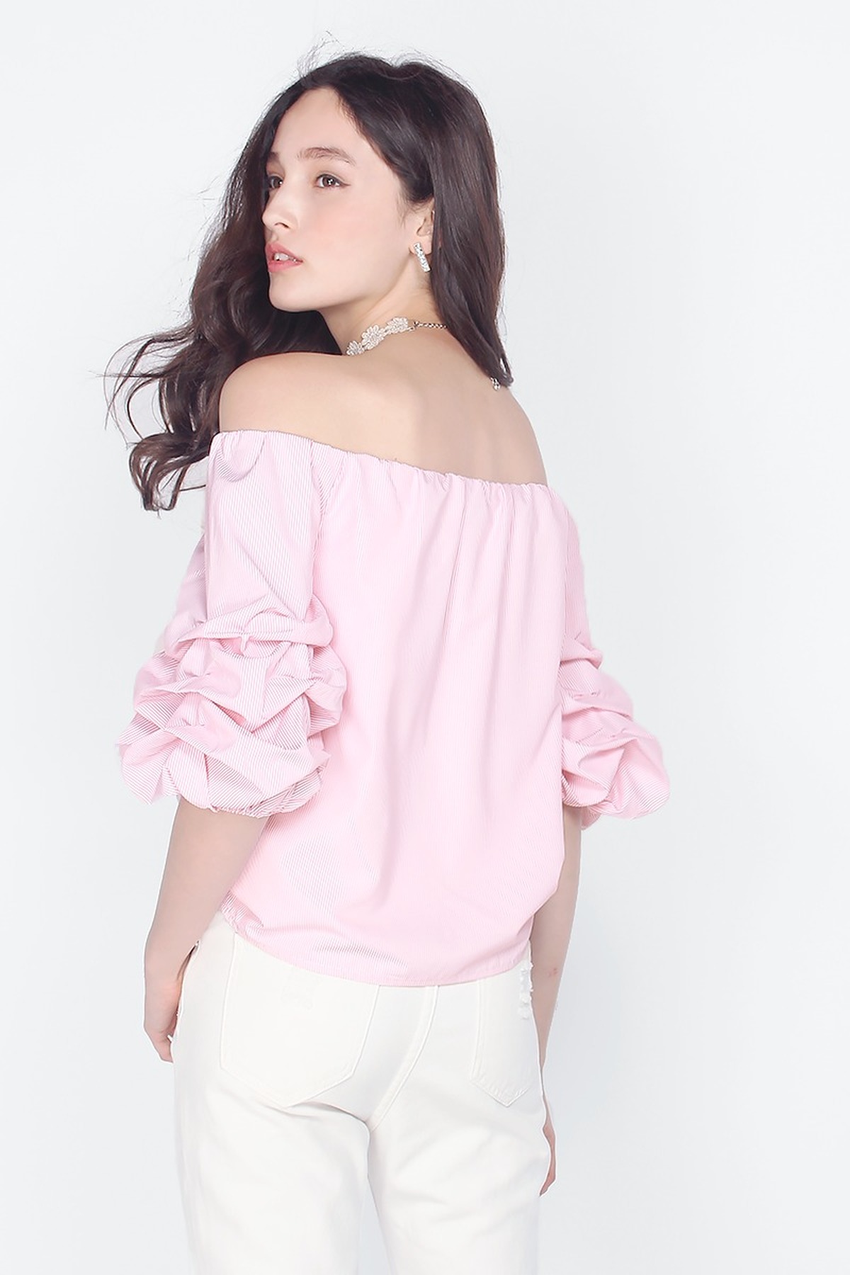 Fayth • Laguna Ruffle Off Shoulder Top