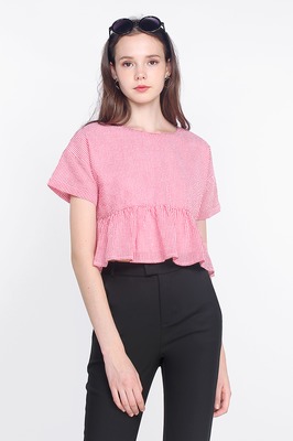 Gledis High Waisted Cropped Pants