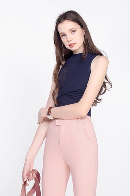 Gledis High Waisted Cropped Pants