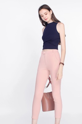 Gledis High Waisted Cropped Pants