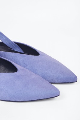 Minton Pointed Suede Flats