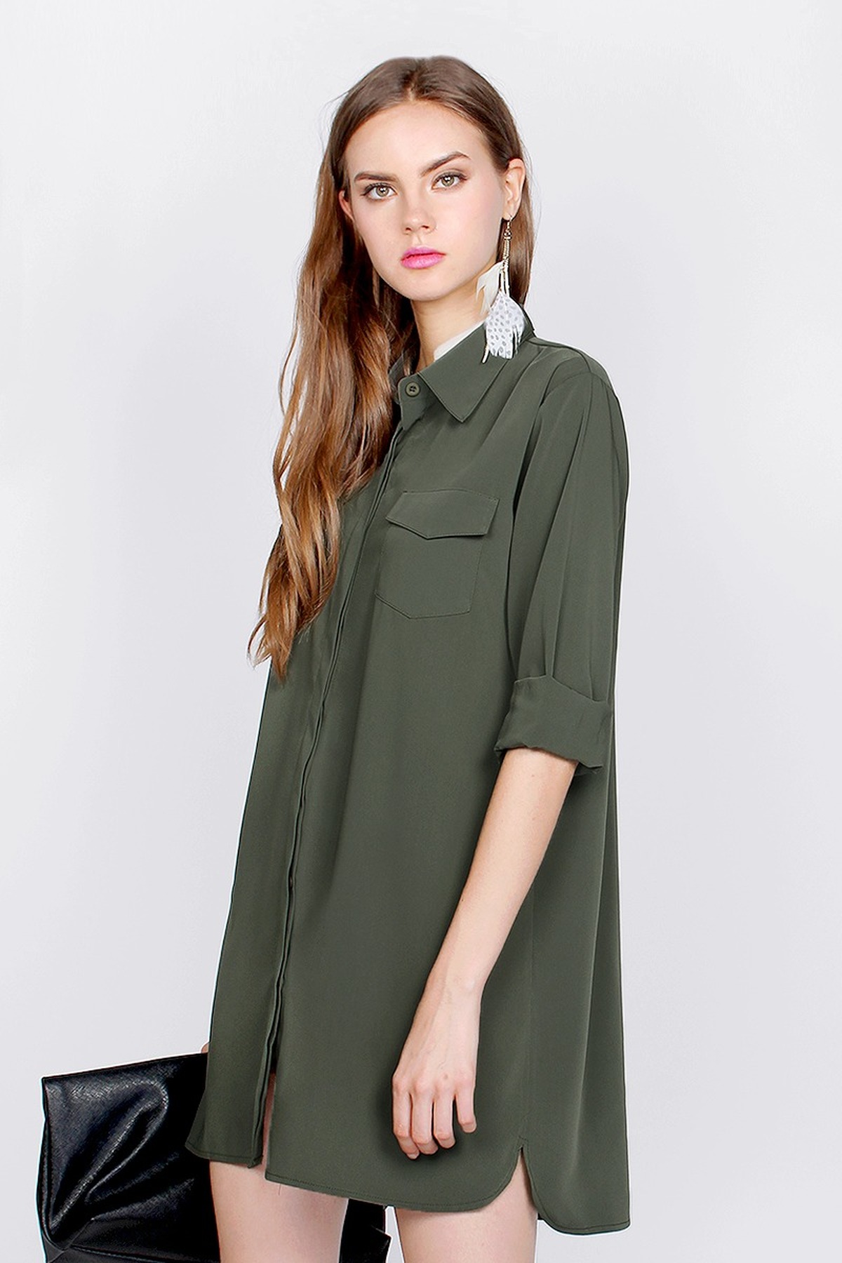 Fayth  Oxford Shirt  Dress 