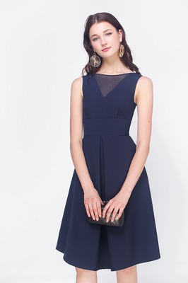 Reia Mesh Midi Dress