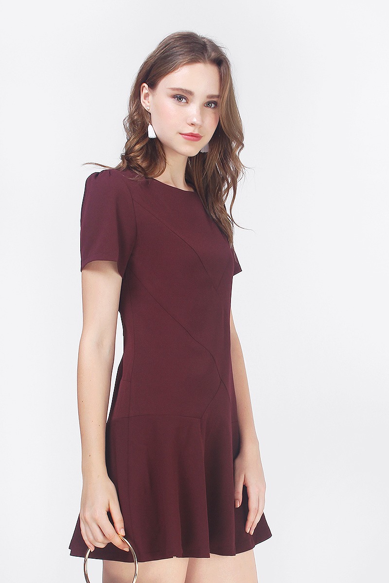 oasis drop waist dress