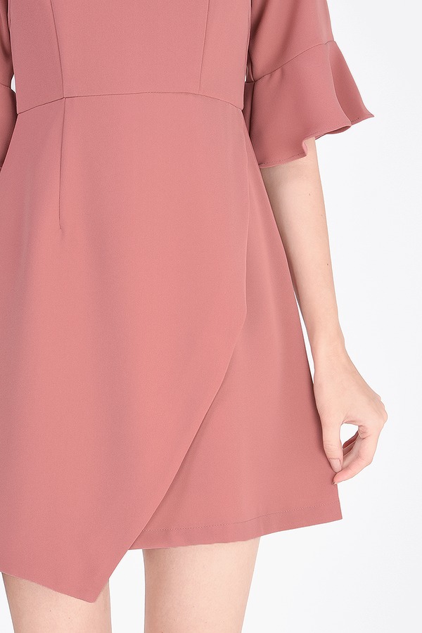 Erisa Flare Sleeve Dress
