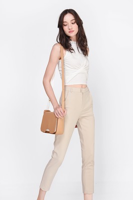 Gledis High Waisted Cropped Pants