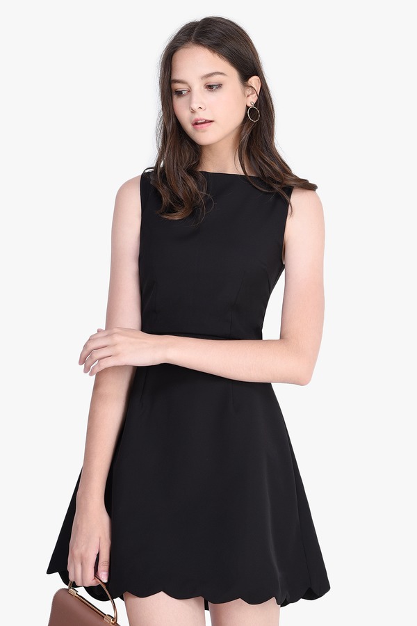 Penelope Scallop Dress