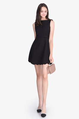 Penelope Scallop Dress