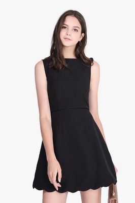 Penelope Scallop Dress