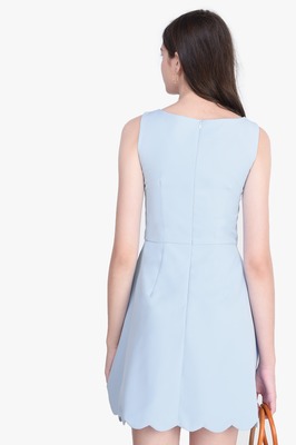 Penelope Scallop Dress