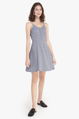 Leighann Checkered Dress