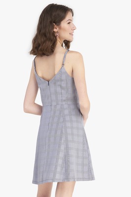 Leighann Checkered Dress