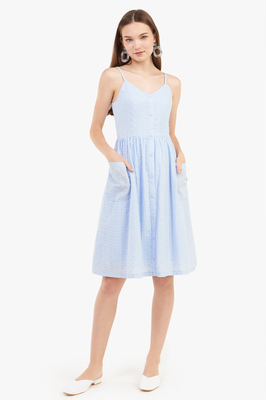 Laela Eyelet Dress