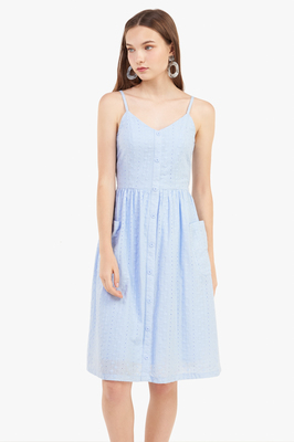 Laela Eyelet Dress