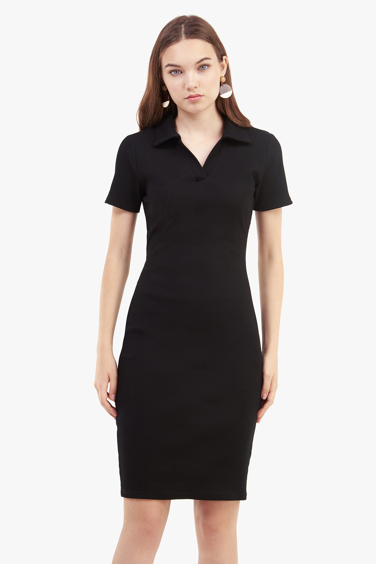 bodycon polo dress