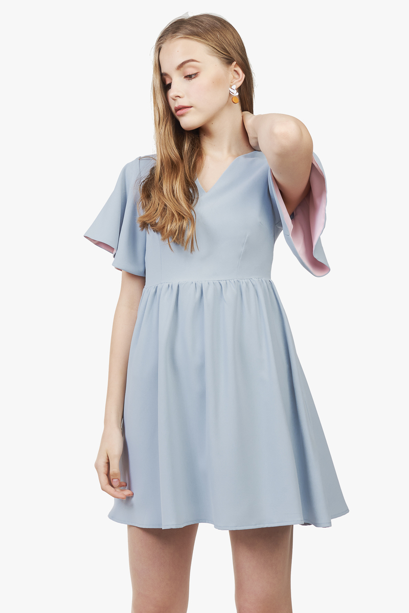 Fayth • Julie Flutter Sleeve Dress