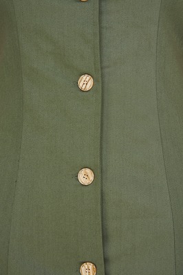 Erica Linen Button Dress