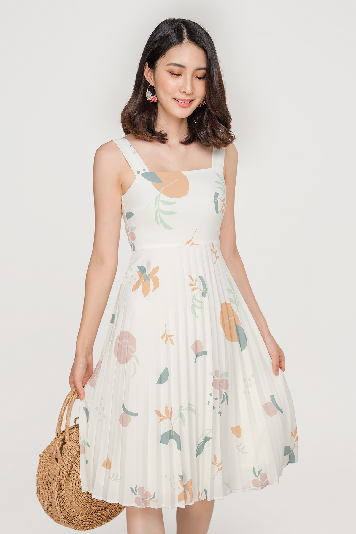 coast dawn midi dress