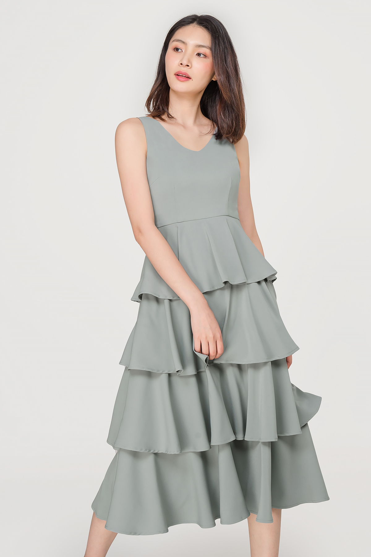 Fayth • Cupcake Layered Midi Dress